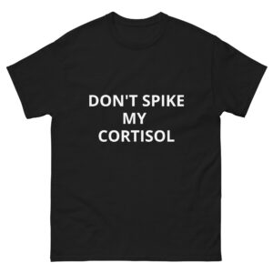 Cortisol Black Tee